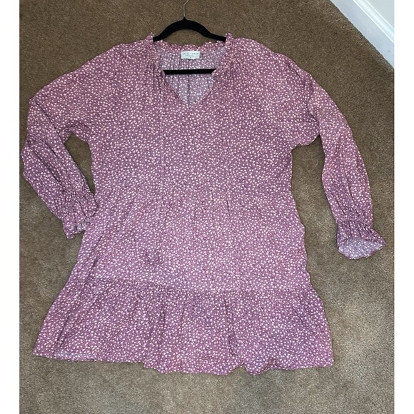 Dress Forum Midi Dress Medium Floral show me your mumu long sleeve - Picture 6 of 12